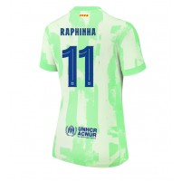 Barcelona Raphinha Belloli #11 Tredjedrakt Dame 2024-25 Kortermet